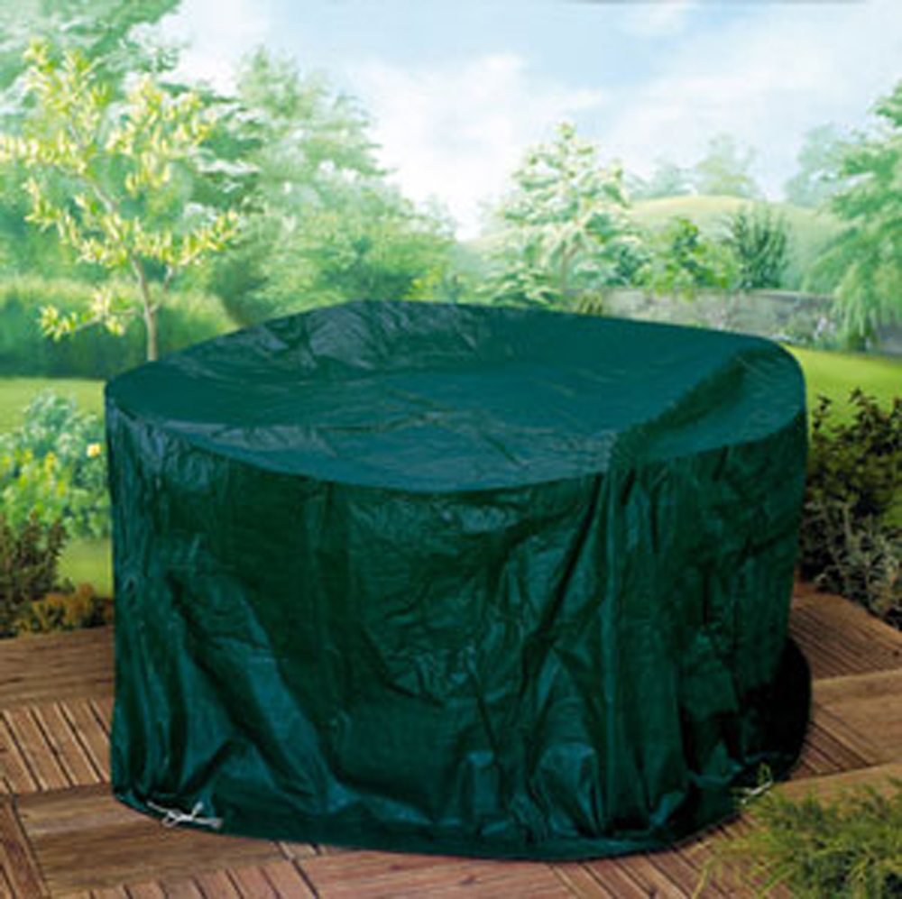 Patio Set Cover Large Round Garden Furniture Covers and BBQ